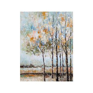 Abstract Forest Unframed Canvas Wall Art  24" X 36"